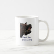 Herd Yer Graduating Funny Horse Mugs