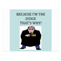 here comes the judge postcards