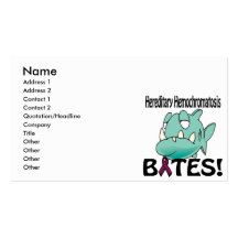 Hereditary Hemochromatosis BITES Business Card Template