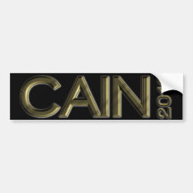 Herman Cain 2012 Bumper Sticker