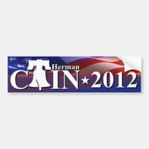 Herman Cain 2012 Bumper Stickers
