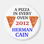 Herman Cain 2012 magnet