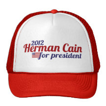 Herman Cain 2012 Mesh Hat