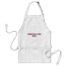 Herman Cain President 2012 Aprons