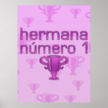 Hermana  Número 1 Poster