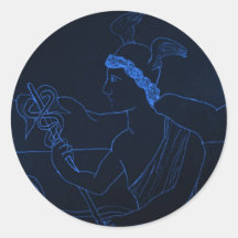 Hermes - The Messenger God Sticker