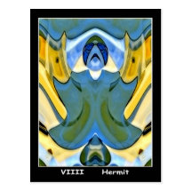 Hermit Tarot Card Postcards