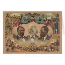 Heroes of the Coloured Race Published by J. Hoover Cards