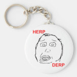 Herp Derp Herp Derping Key Chains