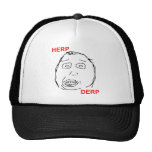Herp Derp Herp Derping Mesh Hats