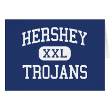 Hershey Trojans Middle Hershey Pennsylvania Greeting Cards