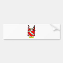 HERVEY Coat of Arms Bumper Sticker