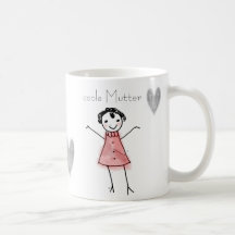 Herz Tasse Mutter