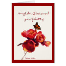 herzlichen Glückwunsch zum Geburtstag Greeting Cards