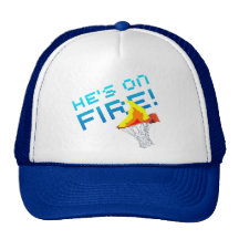 He's on FIRE! Trucker Hat
