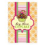 Hey There, Cupcake Chubby Business Cards