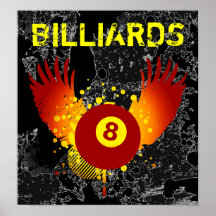 hi-fi billiards poster