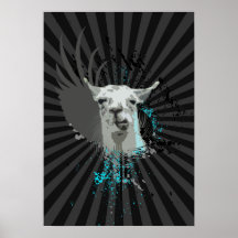 hi-fi llama. print