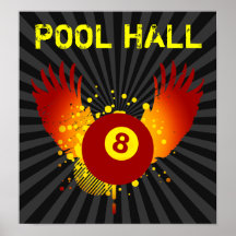 hi-fi pool hall posters