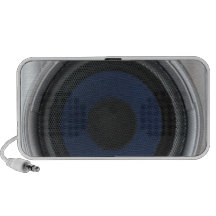 Hi-fi system Loudspeaker macro photo