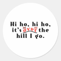 Hi Ho 40 Sticker