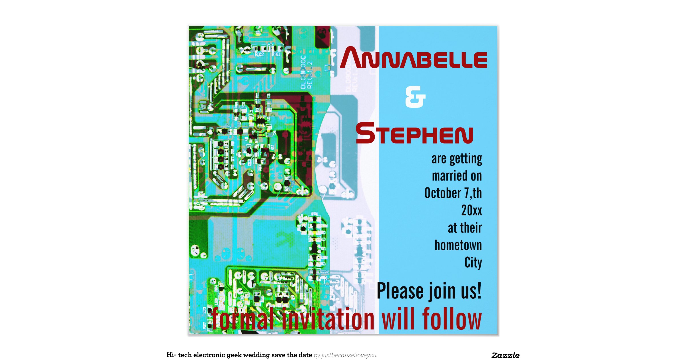Electronic save the date