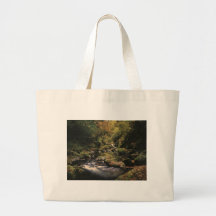 hidden creek of mystic forest 2 canvas bags