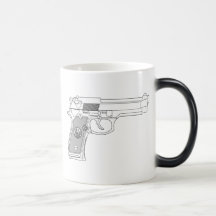 Hidden Gun! Coffee Mugs
