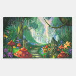 Hidden Treasure Rectangle Stickers