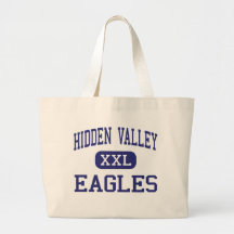Hidden Valley Eagles Middle Roanoke Virginia Tote Bags