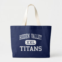 Hidden Valley - Titans - High - Roanoke Virginia Tote Bags