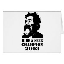 Hide & Seek Champ 2003 Greeting Card