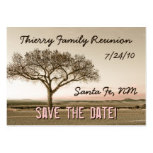 High Country Save the Date Mini Cards Business Card Template