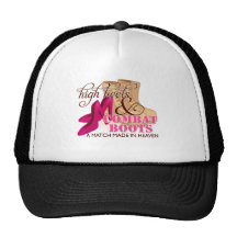 High Heels and Combat Boots (Desert) Mesh Hats