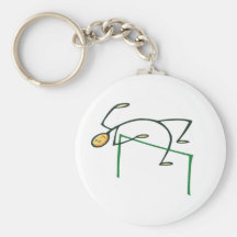 High Jump T-shirts and Gifts. Key Chain