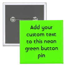 High Visibility Neon Green Pin