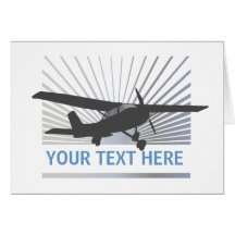 High Wing Aircraft Cards