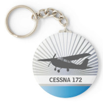 High Wing Aircraft keychains
