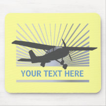 High Wing Aircraft Mousemats