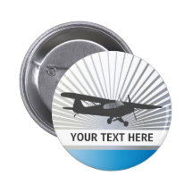 High Wing Taildragger Aircraft Buttons