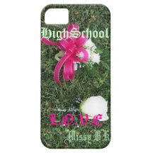 HighSchool Love (Pink) iPhone 5 Cover