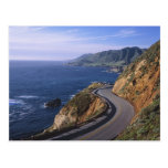 Highway 1 along the California Coast near Post Cards