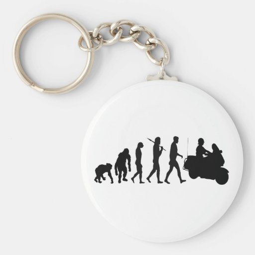 Highway patrol law enforcement officers gear keychain