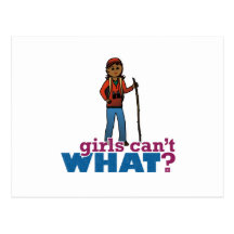 Hiking Girls Postcards
