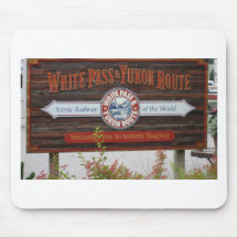 Hiking in Alaska Mousepad