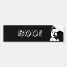 hillary2, BOO! Bumper Stickers