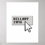 HILLARY 2016 CURSOR CLICK -.png Poster
