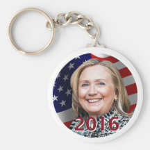 Hillary 2016 Keychain