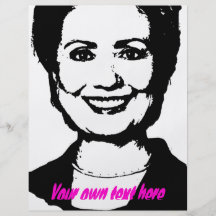 Hillary Clinton 1 Full Colour Flyer