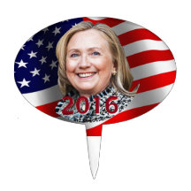 Hillary Clinton 2016 Cake Pick